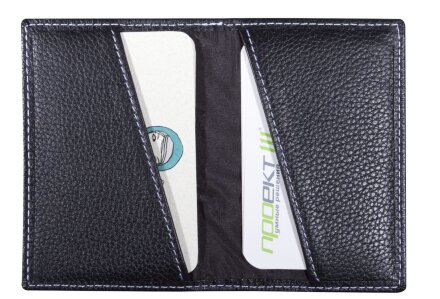 Футляр для визиток Belladonna Meeting, черный Футляр для визиток Belladonna Meeting, черный