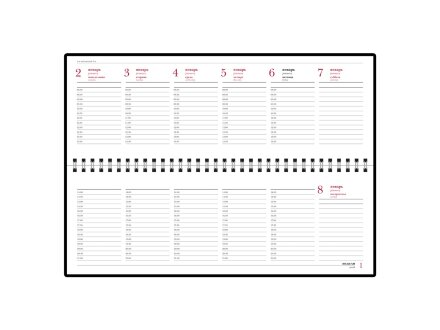 Планинг датированный Бумвинил 2025, коричневый Планинг датированный Бумвинил 2025, коричневый