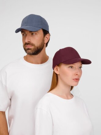 Бейсболка Buffalo, синяя (джинс) Бейсболка Buffalo, синяя (джинс)