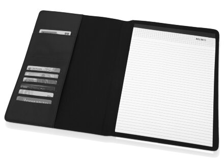 Папка для документов Nadine, черный/зеленый Папка для документов Nadine, черный/зеленый