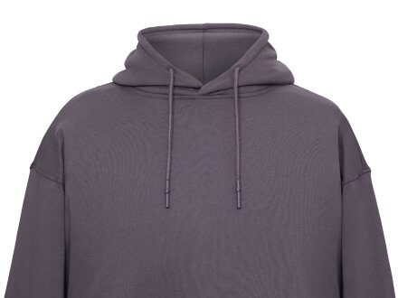 Худи оверсайз Alpha.01 унисекс, темно-серый