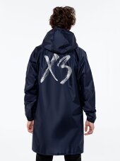 Дождевик «ХЗ», темно-синий с серебристым Дождевик «ХЗ», темно-синий с серебристым