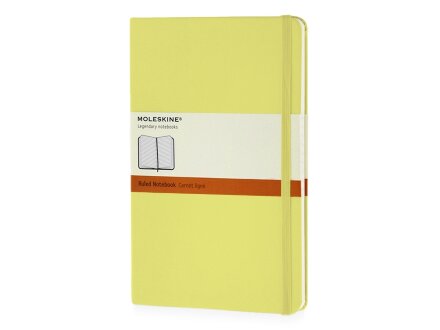 Записная книжка Moleskine Classic (в линейку) в твердой обложке, Large (13х21см), цитрусовый Записная книжка Moleskine Classic (в линейку) в твердой обложке, Large (13х21см), цитрусовый
