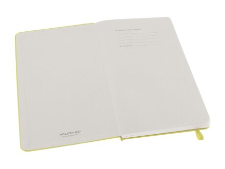 Записная книжка Moleskine Classic (в линейку) в твердой обложке, Large (13х21см), цитрусовый Записная книжка Moleskine Classic (в линейку) в твердой обложке, Large (13х21см), цитрусовый