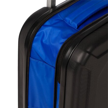 Чемодан Platta, черный с синим Чемодан Platta, черный с синим