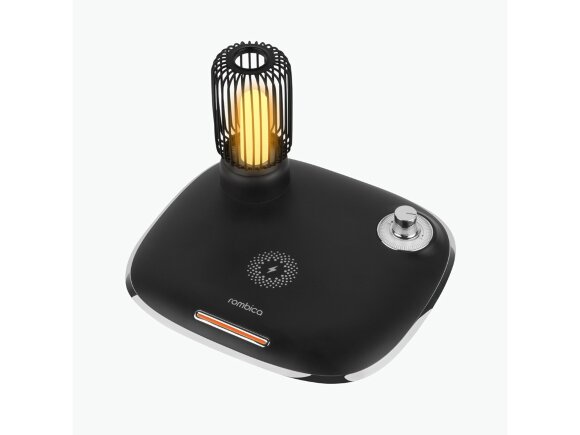 Беспроводное зарядное устройство Rombica NEO Tomas Quick Black с нанесением логотипа