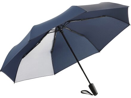 Зонт складной 5477 ColorReflex со светоотражающими клиньями, полуавтомат, темно-синий navy Зонт складной 5477 ColorReflex со светоотражающими клиньями, полуавтомат, темно-синий navy