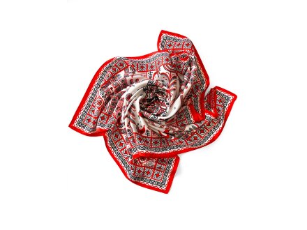 Платок Мезенская роспись Платок Мезенская роспись