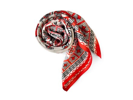 Платок Мезенская роспись Платок Мезенская роспись