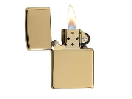 Зажигалка ZIPPO Classic с покрытием High Polish Brass, латунь/сталь, золотистая, 38x13x57 мм Зажигалка ZIPPO Classic с покрытием High Polish Brass, латунь/сталь, золотистая, 38x13x57 мм