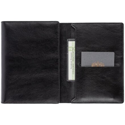 Ежедневник-портфолио Napoli, недатированный, черный Ежедневник-портфолио Napoli, недатированный, черный