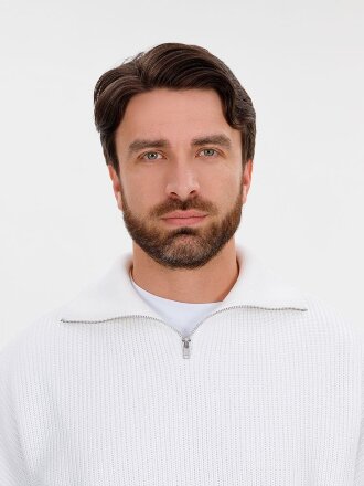 Джемпер Siluetti Birne, молочно-белый Джемпер Siluetti Birne, молочно-белый