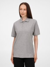 Рубашка поло унисекс Upswing, серый меланж Рубашка поло унисекс Upswing, серый меланж