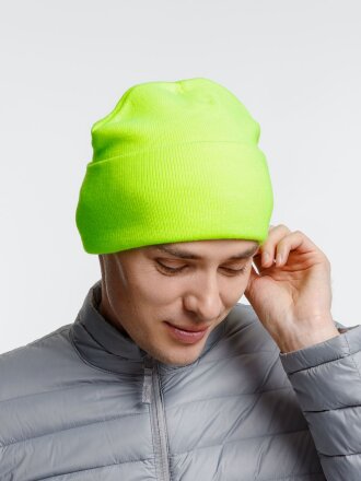 Шапка Urban Flow, салатовый неон Шапка Urban Flow, салатовый неон