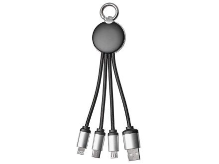 Кабель 3-в-1 с подсветкой лого Ion mini