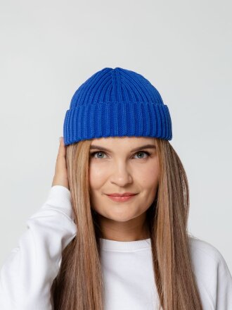 Шапка Hipsta, синяя (василек) Шапка Hipsta, синяя (василек)