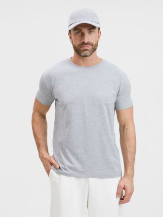 Футболка унисекс T-Bolka 160, серый меланж