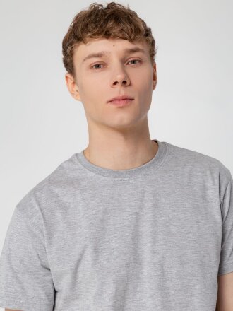 Футболка унисекс T-Bolka 160, серый меланж Футболка унисекс T-Bolka 160, серый меланж