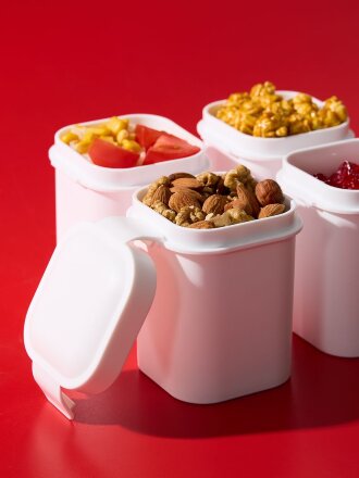 Ланчбокс для снеков Lunch Crunch, белый Ланчбокс для снеков Lunch Crunch, белый