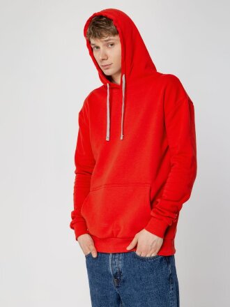 Толстовка с капюшоном Unit Kirenga Heavy, красная Толстовка с капюшоном Unit Kirenga Heavy, красная