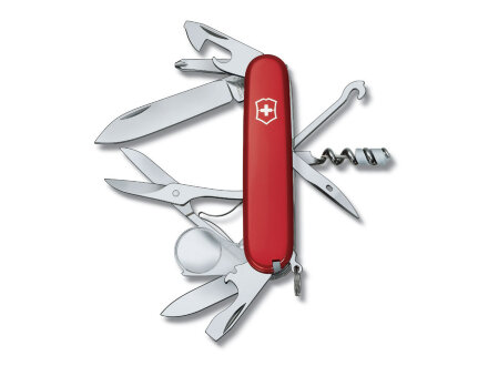 Нож перочинный VICTORINOX Explorer, 91 мм, 16 функций, красный Нож перочинный VICTORINOX Explorer, 91 мм, 16 функций, красный