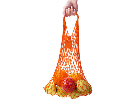 Авоська Dream М old style 15 литров с кожаными ручками, оранжевый (5) Авоська Dream М old style 15 литров с кожаными ручками, оранжевый (5)