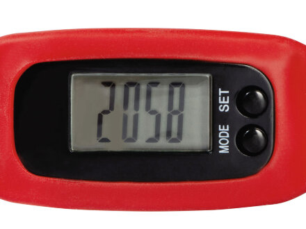 Наручные часы с шагомером Ridley, красный Наручные часы с шагомером Ridley, красный