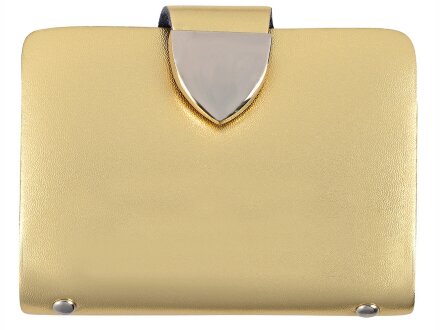 Визитница на 26 визиток, золотистая Визитница на 26 визиток, золотистая