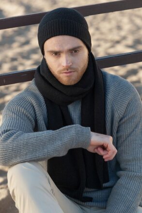 Шапка Cordelia, черная Шапка Cordelia, черная