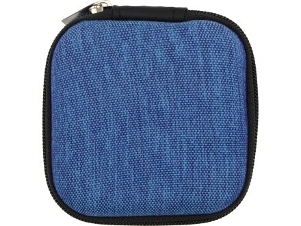 Набор с наушниками и зарядным кабелем 3-в-1 In motion, синий Набор с наушниками и зарядным кабелем 3-в-1 In motion, синий