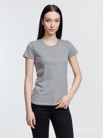 Футболка женская Pioneer Women, серый меланж Футболка женская Pioneer Women, серый меланж