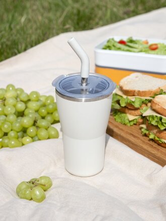 Термостакан Sapporo без логотипа, белый Термостакан Sapporo без логотипа, белый