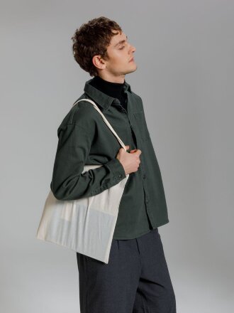 Сумка для покупок Cottonica Recycle, неокрашенная Сумка для покупок Cottonica Recycle, неокрашенная