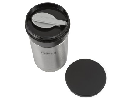 Термос из нерж. стали для еды тм ThermoCafe DFJ-500 food flask, 0.5L, металлический Термос из нерж. стали для еды тм ThermoCafe DFJ-500 food flask, 0.5L, металлический