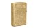 Зажигалка ZIPPO Classic с покрытием Tumbled Brass, латунь/сталь, золотистая, матовая, 38x13x57 мм