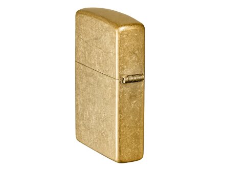 Зажигалка ZIPPO Classic с покрытием Tumbled Brass, латунь/сталь, золотистая, матовая, 38x13x57 мм Зажигалка ZIPPO Classic с покрытием Tumbled Brass, латунь/сталь, золотистая, матовая, 38x13x57 мм