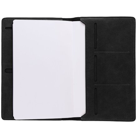 Еженедельник-портфолио Remini, недатированный, черный Еженедельник-портфолио Remini, недатированный, черный