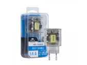 Сетевое зарядное устройство VA4123, прозрачный Сетевое зарядное устройство VA4123, прозрачный