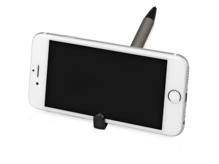 Ручка-подставка шариковая Кипер Металл, серый Ручка-подставка шариковая Кипер Металл, серый