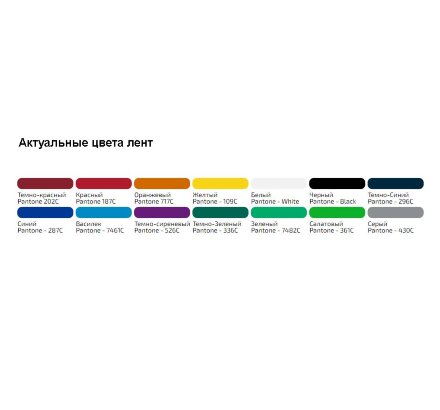 Лента для бейджа с печатью SilkPrint на заказ Лента для бейджа с печатью SilkPrint на заказ