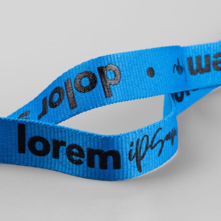 Лента для бейджа с печатью SilkPrint на заказ Лента для бейджа с печатью SilkPrint на заказ