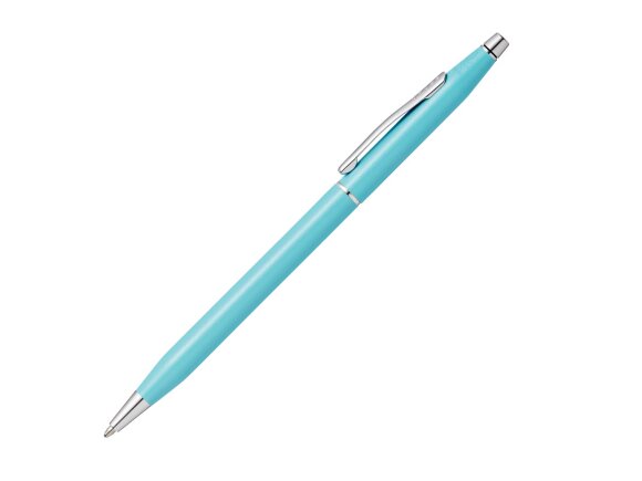 Шариковая ручка Cross Classic Century Aquatic Sea Lacquer, голубой с нанесением логотипа