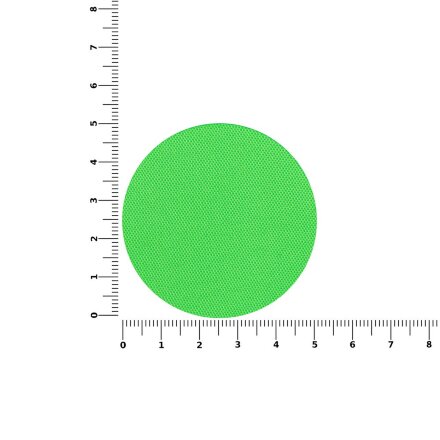 Наклейка тканевая Lunga Round, M, зеленый неон Наклейка тканевая Lunga Round, M, зеленый неон