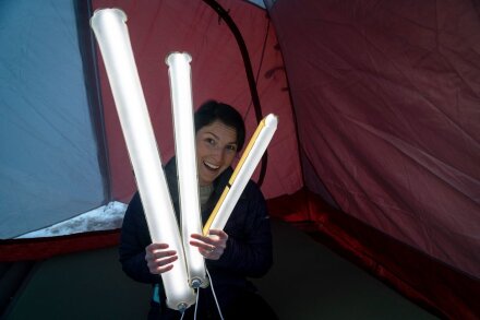 Мягкий кемпинговый фонарь Everglow Light Tube, средний Мягкий кемпинговый фонарь Everglow Light Tube, средний