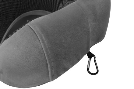 Подушка Dream с эффектом памяти, с кармашком, серый Подушка Dream с эффектом памяти, с кармашком, серый