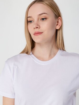 Футболка унисекс T-Bolka 160, белая Футболка унисекс T-Bolka 160, белая