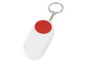 Брелок-футляр для таблеток Pill, белый/красный