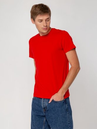 Футболка мужская T-bolka Stretch, красная Футболка мужская T-bolka Stretch, красная