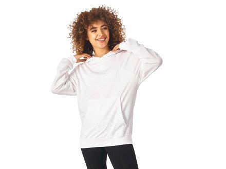 Худи Warsaw, футер 220гр, белый Худи Warsaw, футер 220гр, белый