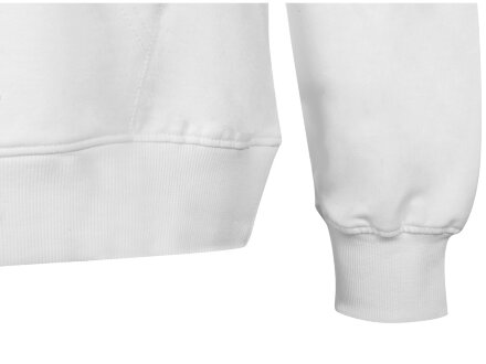 Худи Warsaw, футер 220гр, белый Худи Warsaw, футер 220гр, белый